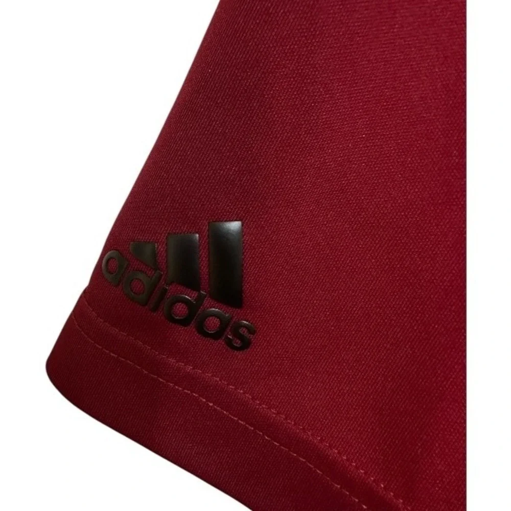 Adidas Primegreen Golf Polo Shirt Mens Burgundy Pine Lakes CC Embroidered Logo L